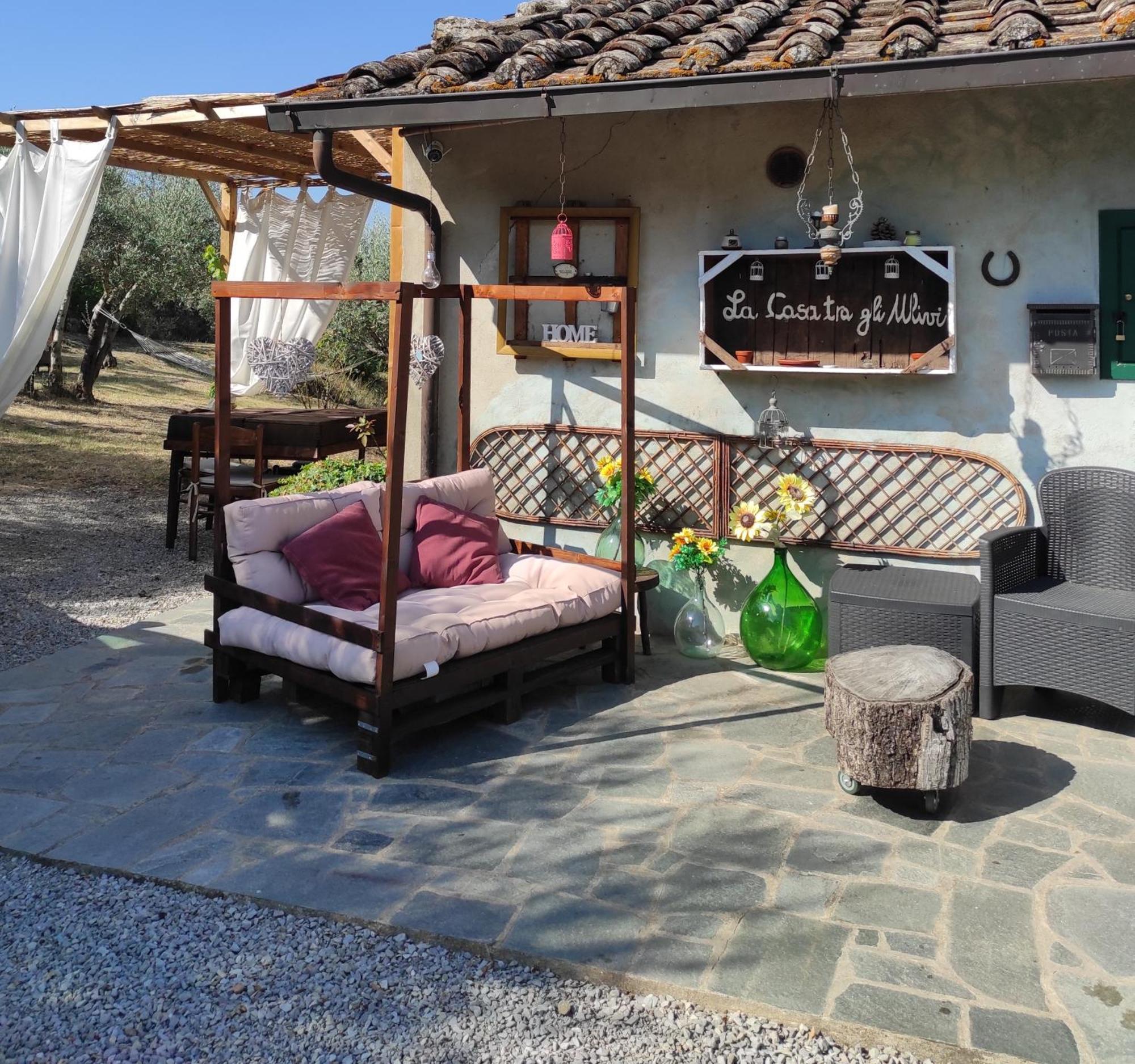 לינה וארוחת בוקר קורטונה La Casa Tra Gli Ulivi מראה חיצוני תמונה